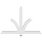 Ekena Millwork Redmond Architectural Grade PVC Gable Bracket, 60"W x 40"H x 4"D x 4"F, 16/12 Pitch GBP060X40X0404RED00 - alternate 2